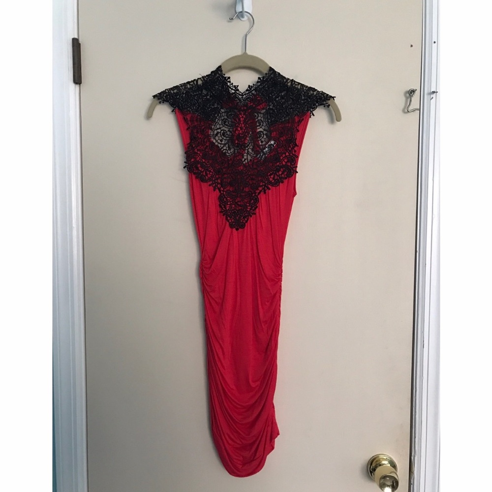 Body central sleeveless bodycon dress